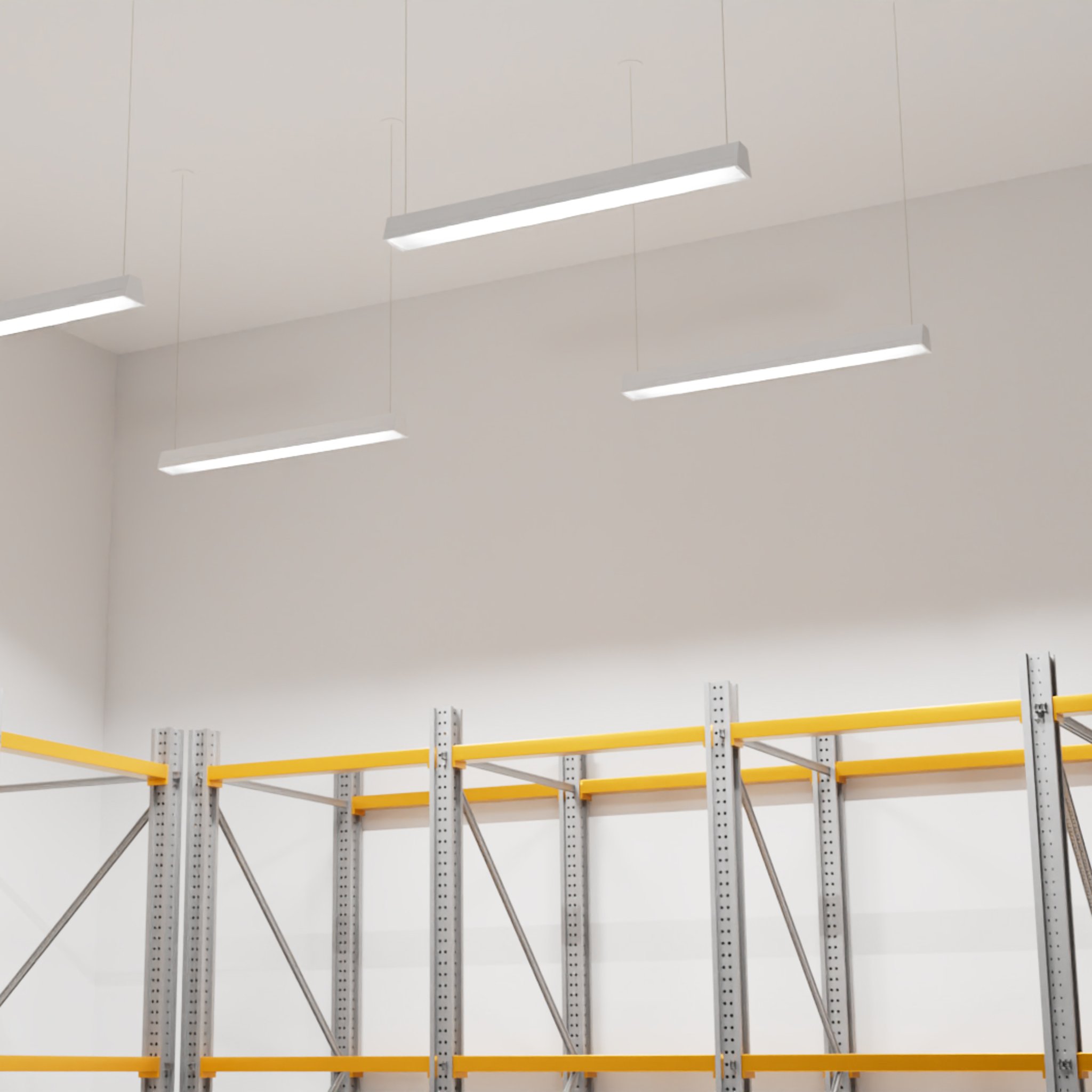 BLLA, Suspended Decorative Low Bay, main photo of luminaire