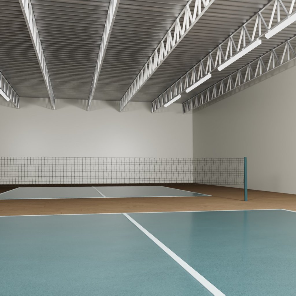 Linear Court Lighting Lighting - The Pointe-Bleue Series (BLHPB